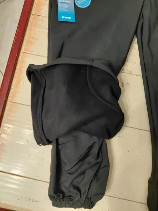 Salopette da sci nera