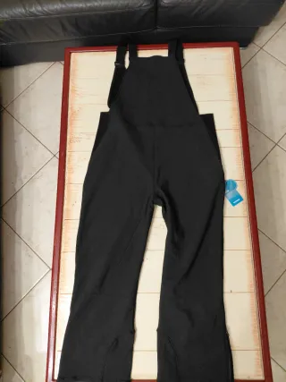 Salopette da sci nera
