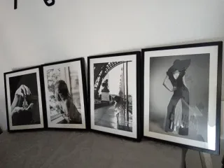 Quadri Decorativi Eleganti in Bianco e Nero