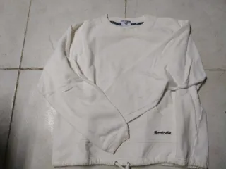 Sudadera Reebok Vintage Blanca