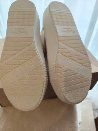 Botines Pepe Jeans Beige y Blanco