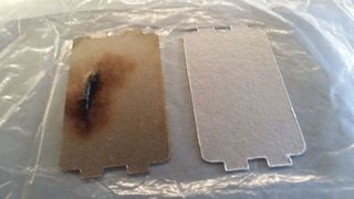 Placa de mica para microondas