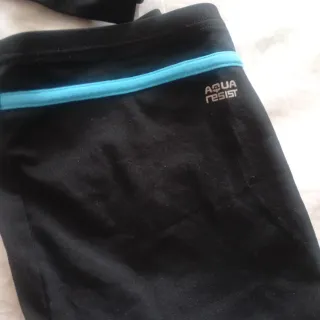 Bikini Natación Nabaiji Negro y Azul