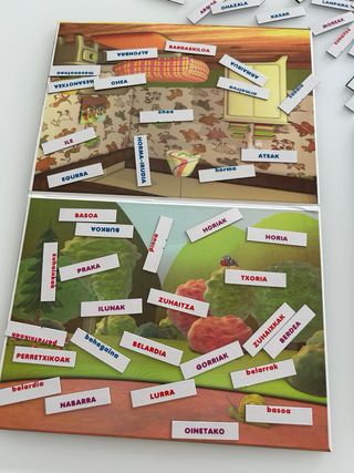 Juego magnético infantil “8 magnetikoak”