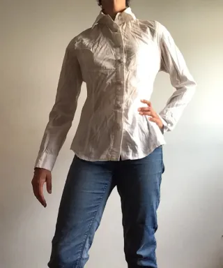 Camicia donna bianca