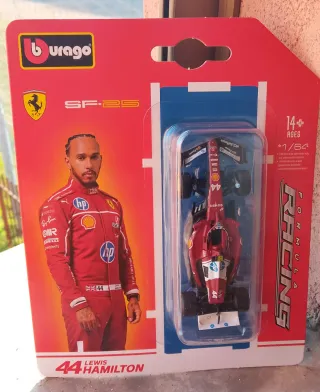 6 modellini Burago Formula 1