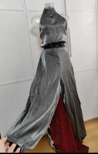 Mono Zara Halter bombacho