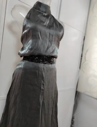 Mono Zara Halter bombacho