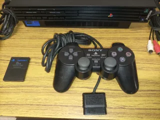 CONSOLA SONY PLAYSTATION 2 (PS2 FAT NEGRA)