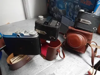 Tre fotocamere AGFA anni '60