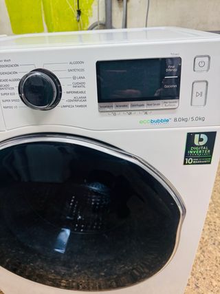 Lavadora Samsung 8kg/5kg
