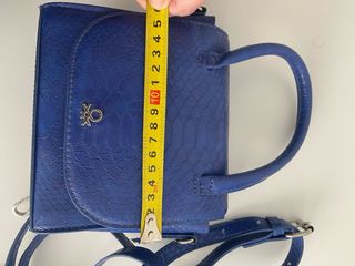 Bolso Benetton Azul Pequeño