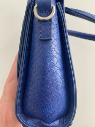 Bolso Benetton Azul Pequeño