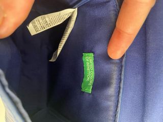Bolso Benetton Azul Pequeño