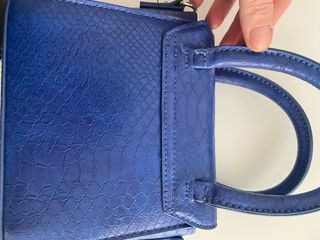Bolso Benetton Azul Pequeño