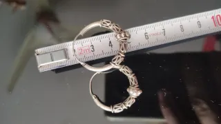 Pendientes Aro Plata Ley 925