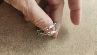 Pendientes Aro Plata Ley 925