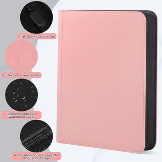 Carpeta TCG Pokémon Eevee Rosa