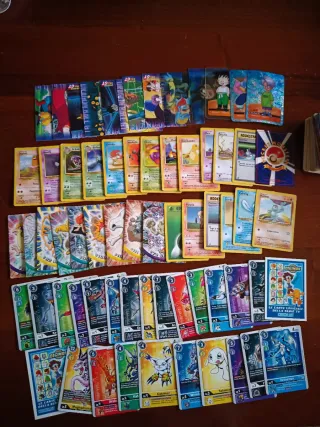 Lotto 160 carte Pokemon, Yu-Gi-Oh, Dragonball
