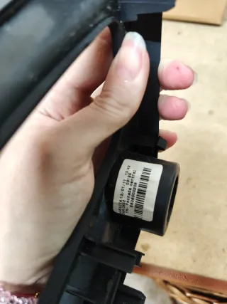 Moldura Radio/Climatizador Megane 3/Fluence