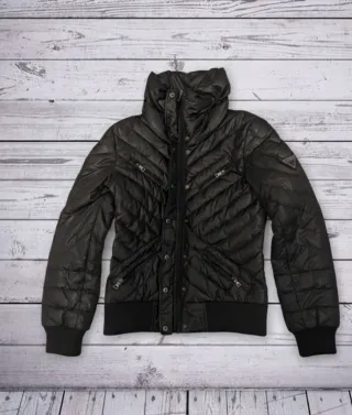 Piumino Guess nero trapuntato