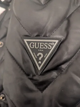 Piumino Guess nero trapuntato