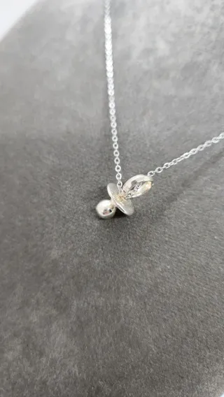 Colgante chupete plata 1ª ley