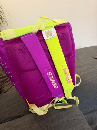 Zaino scuola Genius colorato