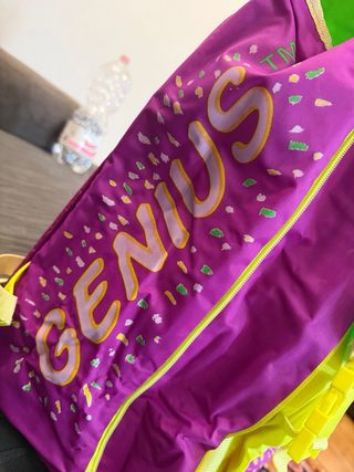 Zaino scuola Genius colorato