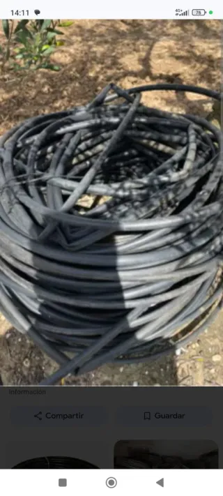 Gomas de riego 75cm goter