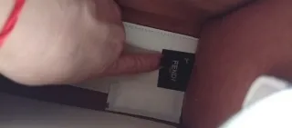 Borsa Fendi Beige e Rosa