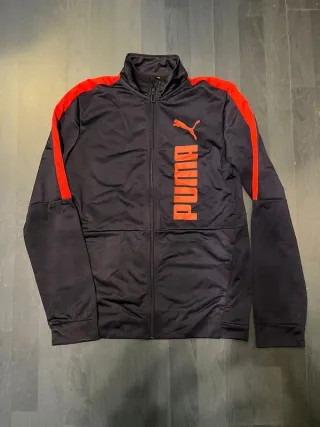 Conjunto Chándal Puma Talla M Negro/Rojo