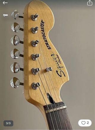 Guitarra Eléctrica Squier Classic Vibe 70s.