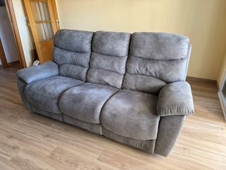 Sofá 3 plazas Conforama (2 relax)