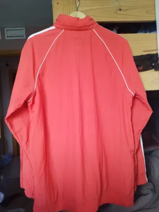 Chaqueta Adidas Roja Y2K Talla L