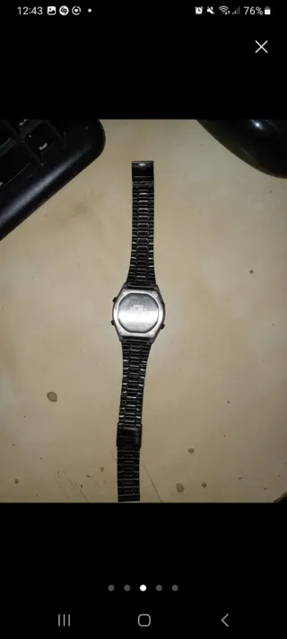 Reloj Casio Digital Vintage B640WB-1BEF Negro