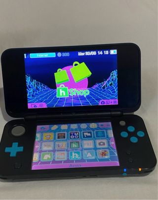 Nintendo 2DS XL Nero + Giochi e Accessori