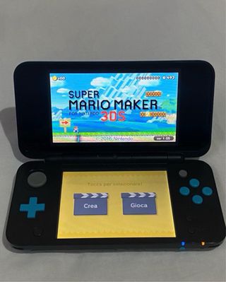 Nintendo 2DS XL Nero + Giochi e Accessori