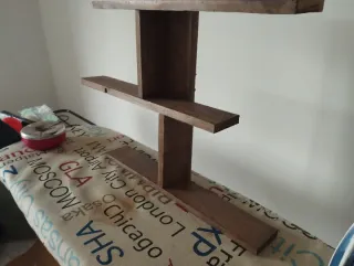 Mensole in legno riciclato fatte a mano