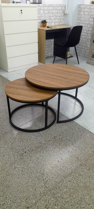 NUOVE Tavoli da salotto impilabili in legno e metallo