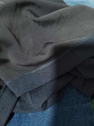 Blusa Zara gris talla S