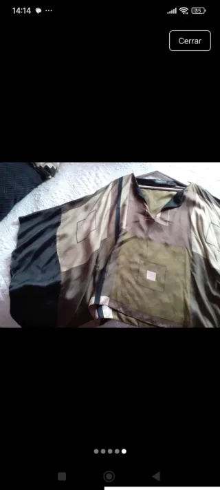 Blusón Seda Roberto Verino Talla Única