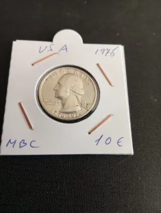 Moneda USA 1976 Cuarto Dólar