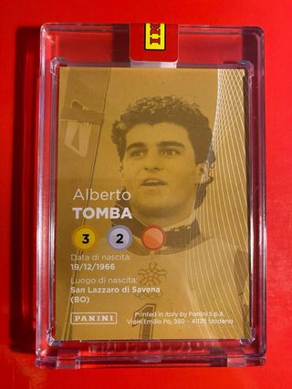 Alberto Tomba Carta Firmata Panini Giochi Olimpici