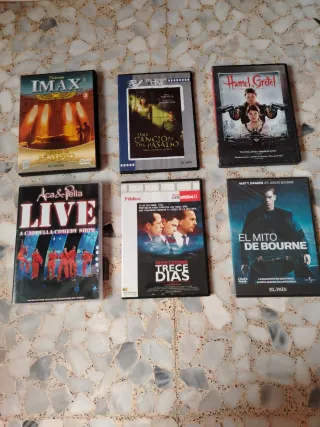 Pack 6 Películas DVD Acción y Aventura