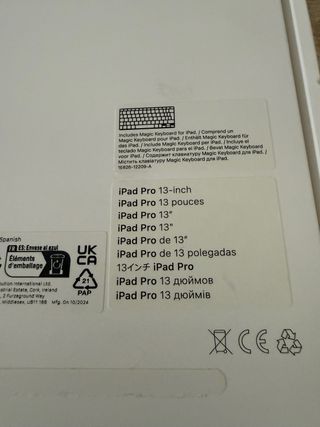 Teclado Magic Keyboard Apple iPad Negro