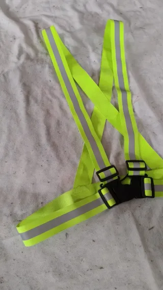 Bretella alta visibilità catarifrangente