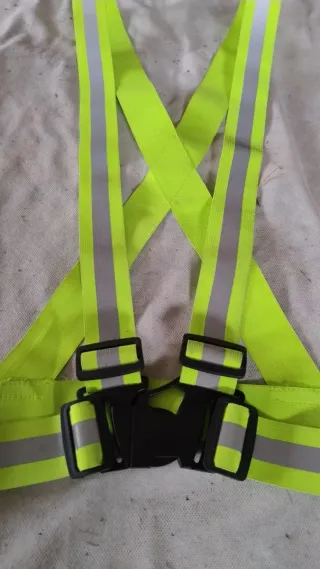Bretella alta visibilità catarifrangente