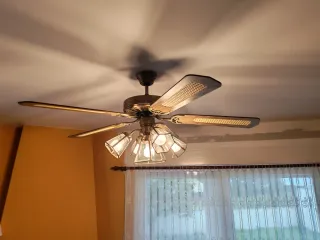 Lámpara Ventilador Multifoco