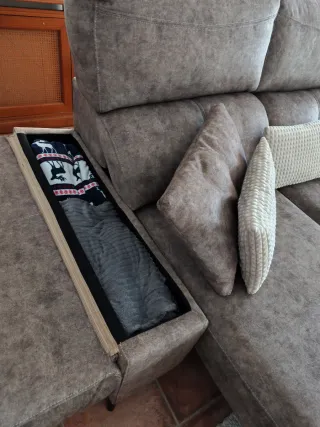 Sofá de 3 plazas extraíble el asiento